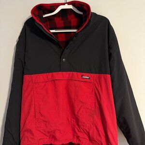 Chubbies Reversible Fleece & Nylon Pullover Windbreaker